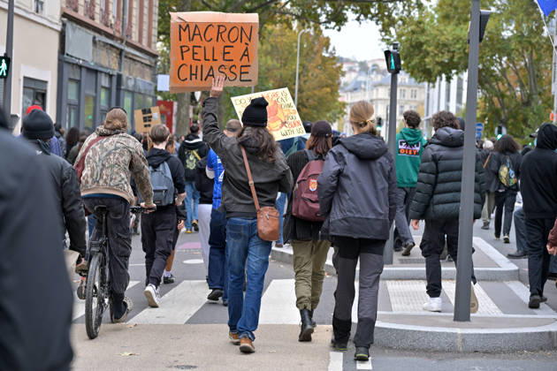 Yellow Vests Protest Act II In Lyon Yellow Vests Protest Act II In Lyon, France on October 24, 2026. Photo by ABACAPRESS.COM Lyon France  Copyright: xABACAx