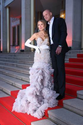 Leipziger Opernball 2026 Jenny Elvers, Paul Jolig Leipziger Opernball 2026, Oper Leipzig, Datum: 24.10.2026 Copyright: xEventpress Kratschx