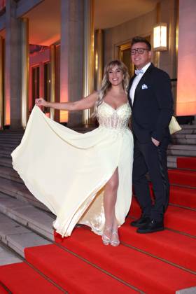 Leipziger Opernball 2026 Annemarie Eilfeld, Dominik Ledea Leipziger Opernball 2026, Oper Leipzig, Datum: 24.10.2026 Copyright: xEventpress Kratschx