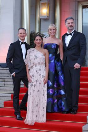 Leipziger Opernball 2026 Simon Boer, Melanie Marschke, Amy Mussul, Johannes Hendrik Langer Leipziger Opernball 2026, Oper Leipzig, Datum: 24.10.2026 Copyright: xEventpress Kratschx