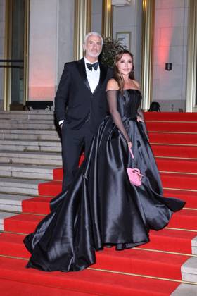 Leipziger Opernball 2026 RenŽ Merten, Simone Thomalla Leipziger Opernball 2026, Oper Leipzig, Datum: 24.10.2026 Copyright: xEventpress Kratschx