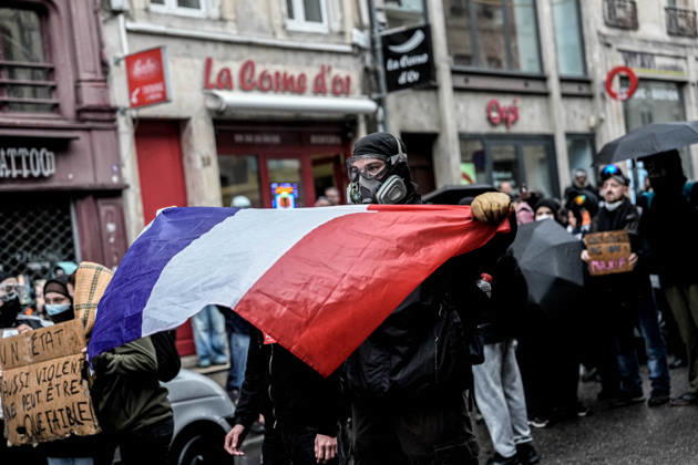 Police intervene in demonstrators amid ongoing protests in Nancy NANCY, FRANCE - OCTOBER 24: Police clash with protesters with water cannons and tear gas during a demonstration amid ongoing social and political tensions in Nancy, France, on October 24, 2026. Muhammed Said Tako Anadolu Nancy France. Editorial use only. Please get in touch for any other usage.  Copyright: x2026xAnadoluxMuhammedxSaidxTakox