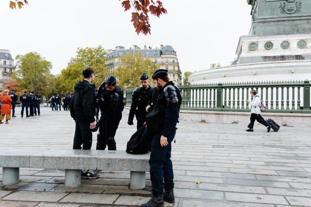 In Paris, the CGT put the number of demonstrators on the streets at 250,000, whilst the Ministry of the Interior put the figure at 110,000. Earlier, the Paris Police Prefecture had also estimated that there were 110,000 demonstrators in the capital. - 24 10 2026 - France Paris Paris -  JanxSchmidt-Whitley LexPictorium LePictorium_0344780