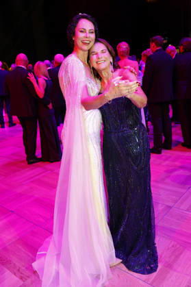 Natalia Yegorova und Claudia Obert beim 31. Leipziger Opernball 2026 in der Oper Leipzig. Leipzig, 24.10.2026