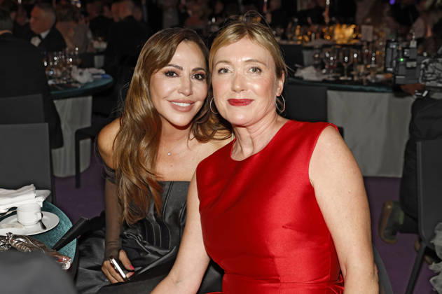 Simone Thomalla mit Gast beim 31. Leipziger Opernball 2026 in der Oper Leipzig. Leipzig, 24.10.2026