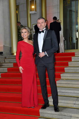 Susanne Klehn mit Freund Michael Heinz beim Leipziger Opernball 2026 in der Oper Leipzig am 24.10.2026