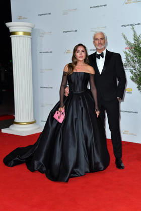 Simone Thomalla und Rene Marchand beim Leipziger Opernball 2026 in der Oper Leipzig am 24.10.2026