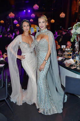 Natalia Yegorova und Verena Kerth beim Leipziger Opernball 2026 in der Oper Leipzig am 24.10.2026