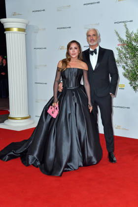 Simone Thomalla und Rene Marchand beim Leipziger Opernball 2026 in der Oper Leipzig am 24.10.2026