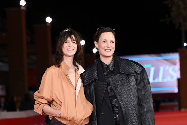 October 24, 2026, Rome, Rome, Italy: Charlotte Gainsbourg and Vicky Krieps on the red carpet for Riverrun at the 21st Rome Film Fest. Rome, October 24, 2026 Rome Italy  - ZUMAa289 20261024_zia_a289_643 Copyright: xMariaxLauraxAntonellix xAgfx
