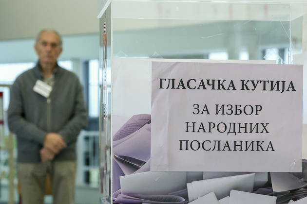 SERBIA, BELGRADE - OCTOBER 25, 2026: A ballot box is seen at a polling station during the 2026 Serbian parliamentary election. On 25 October, the Serbs went to the polls to elect members of the country s unicameral parliament, Narodna Skupshtina. Alexander Ryumin TASS  99937736