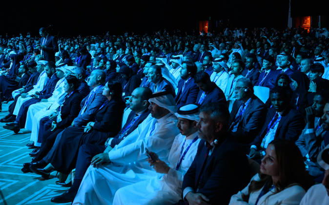 October 25, 2026, Doha, Qatar: A view of participants seated during the opening hall ceremony at the 9th World Investment Forum (WIF 2026). The three-day summit, organized by United Nations Conference on Trade and Development Doha Qatar - ZUMAs197 20261025_aaa_s197_081 Copyright: xNoushadxVariyattiyakkalx